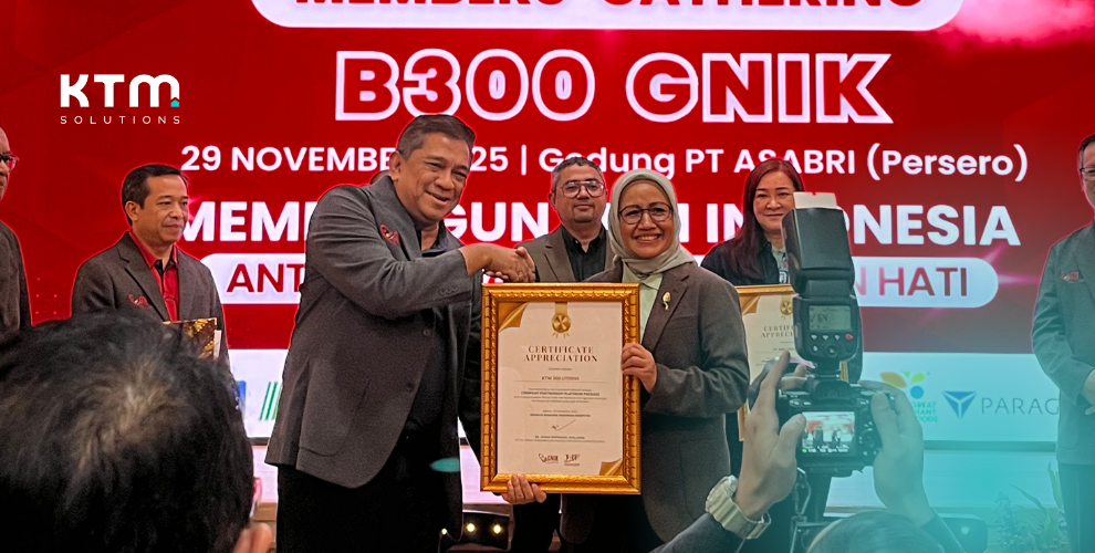 Apresiasi untuk KTM Solutions dari GNIK