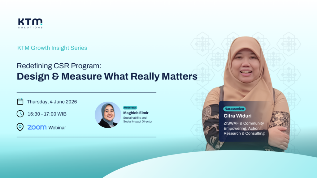 Webinar GIS#9 Redefining CSR Program: Design & Measure What Really Matters